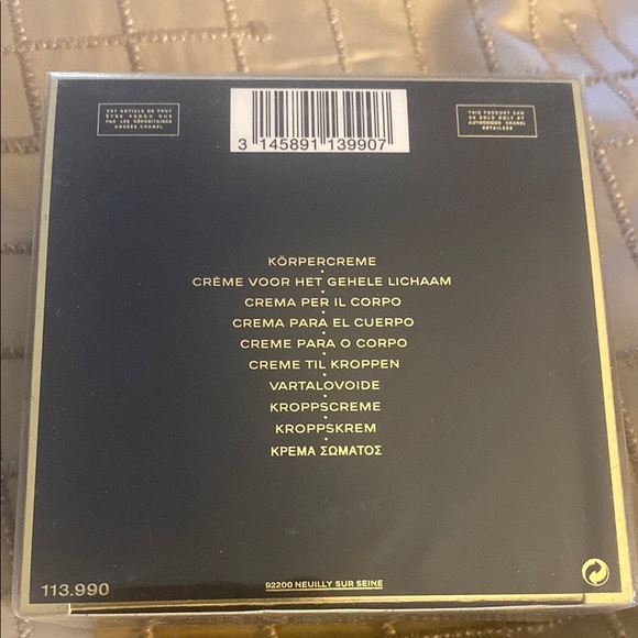 CHANEL limited Edition Coco Body Cream in Black and Gold New in Sealed packaging - Picture 6 of 6